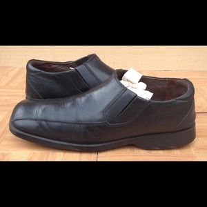Men's NUNN BUSH Black Leather Oxford Size 12